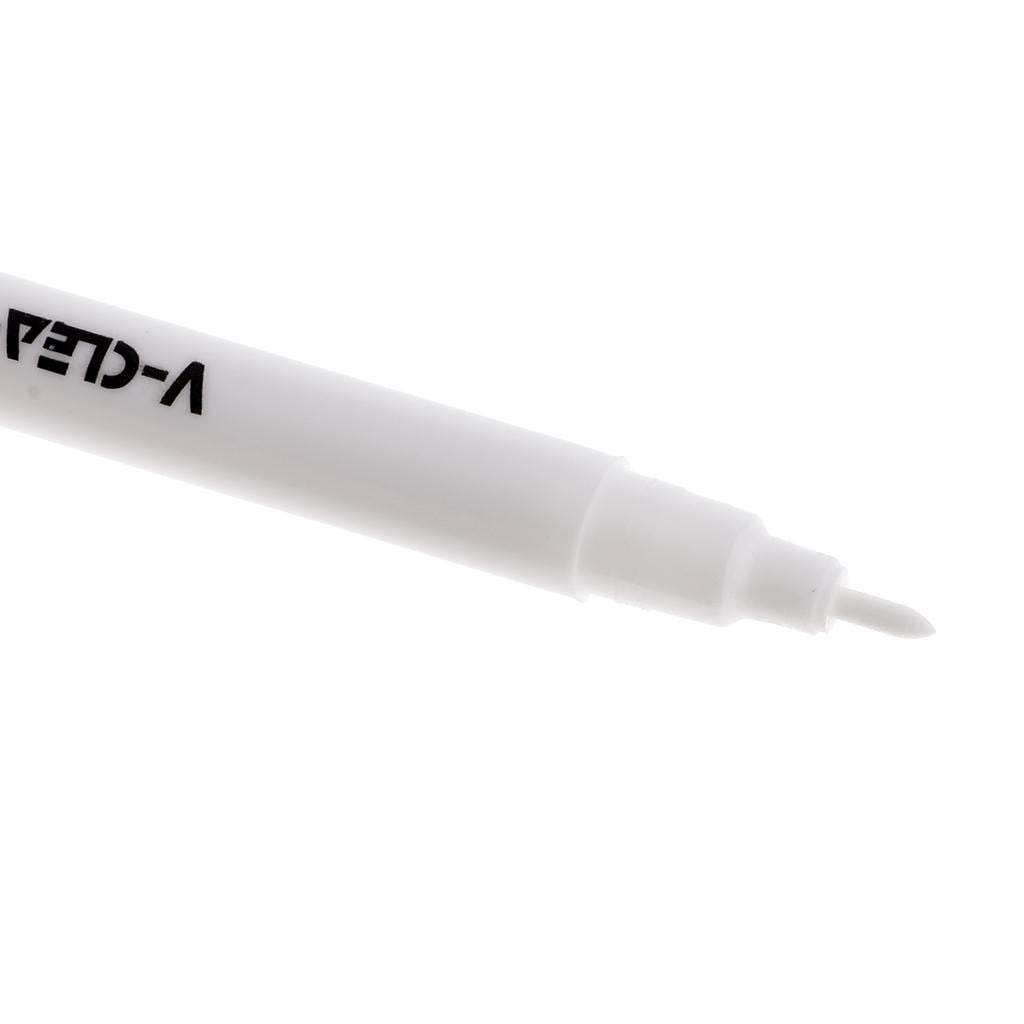 FVDPWYE 5pcs Water Erasable Pens Disappear Ink Draft Pens for Fabric Marking White