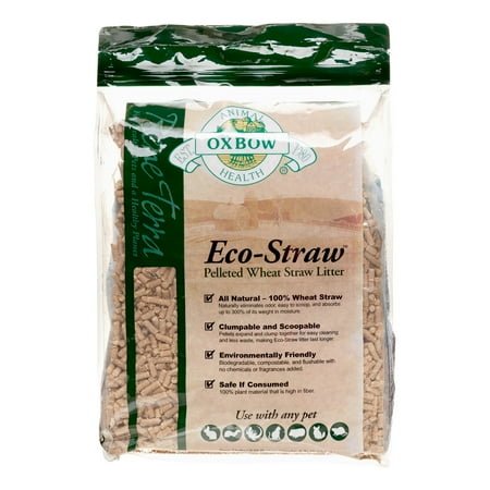 UPC: 0744845104027 | Oxbow Eco-Straw Pelleted Wheat Straw Small Animal Litter  8 Lb