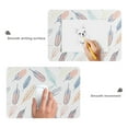 thumbnail image 3 of JSTEL Colorful Feather Large Gaming Mouse Pad Big Mousepad Mice Keyboard Mat with Non-Slip Rubber Base for Computer Laptop Home & Office, 31.5 X 15.7 inch, 3 of 6