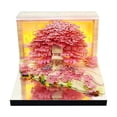 thumbnail image 1 of SharkTRUE Creative 3D Sticky Notes: Flower Sea & Tree Island Design, 219 Pages, Night Lamp Function, 1 of 8