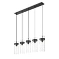 thumbnail image 7 of Z-Lite 7002P5-5L Fontaine 5 Light 44" Wide Linear Chandelier - Nickel, 7 of 7