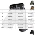 thumbnail image 3 of Men's Cargo Shorts, Quick Dry Multi-Pockets with Zippers Outdoor Shorts with Belt Loops Summer Casual & Outdoor Wear Blue 3XL, 3 of 5