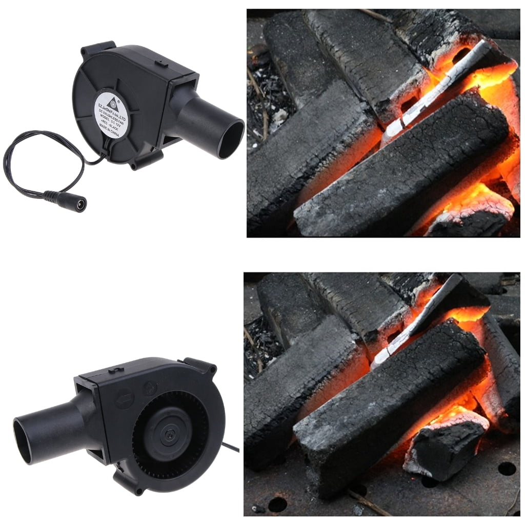 MOMOJIA 5V 2A Centrifugal Blower Fan BBQ Heating Stove USB Powered + Speed Control