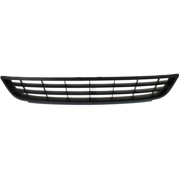 Bumper Grille Compatible With 2011-2014 Volkswagen Jetta Front Textured Black