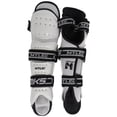 thumbnail image 2 of MyLec MK5 Street Hockey Shin Guard Pad, Lightweight & Durable Hockey Accessories, 360° Velcro Straps, Hard Front Shells, Breathable Material, Metatarsal Padding, Foam Rubber (White, 9 Inches), 2 of 4