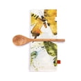 thumbnail image 3 of Demdaco Flock of Butterflies Yellow Cotton Wood Towel and Utensil 2 Piece Set, 3 of 3