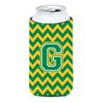 thumbnail image 1 of Letra G Chevron Verde y Dorado Tall Boy Bebida Aislante Hugger CJ1059-GTBC, 1 of 1
