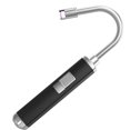 thumbnail image 1 of Encendedor de arco de pulso USB negro Ormromra MCY170, 1 of 7