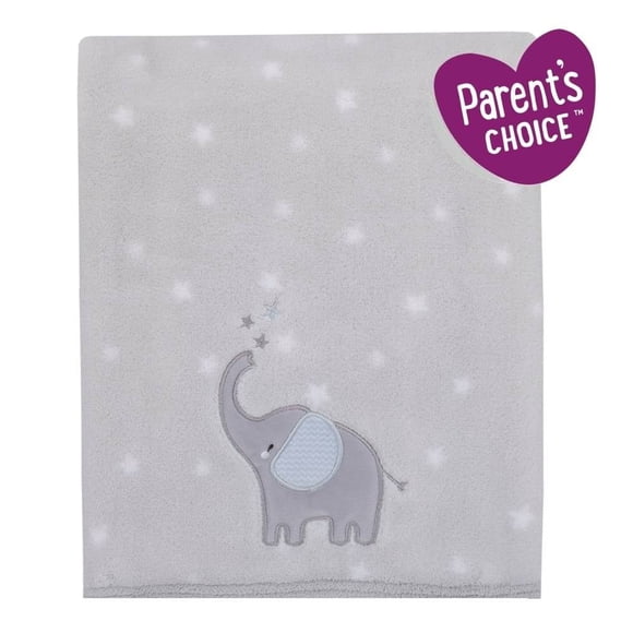 Frazada para bebé con bordado Parents Choice Elefante 1 pz