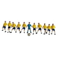 thumbnail image 2 of 11 figuras de juguete de futbolistas en miniatura, chicos de fútbol, ​​minifutbolistas de 2 pulgadas de altura Jugador amarillo, 2 of 9