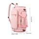 thumbnail image 3 of Mochila de viaje multifuncional de gran capacidad | Poliéster impermeable ligero | Compartimentos de separación en seco y húmedo | 51x26x28cm | Blanco, Gris, Verde, Rosa, Morado, Azul | Gimnasio, 3 of 6