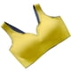 thumbnail image 4 of Sujetador sin costuras Sport Yoga Running Hacer subir Vest Underwire Soft Sleep Ropa interior de mujer, Amarillo, XXL Kearding AP001300-16B, 4 of 7