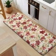 thumbnail image 5 of Multicolor Christmas Floral Pattern Kitchen Rug Mat,Kitchen Runner Rugs Non Skid Washable,Decorative Kitchen Floor Mats for Kitchen,Sink,Laundry,17"x47.2", 5 of 7
