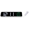 thumbnail image 4 of Temperatura Fecha Visualización Reloj LED, Reloj despertador musical LED Pantalla grande Reloj digital Música Reloj despertador digital LED Diseño fácil de usar Jadeshay A, 4 of 8