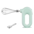 thumbnail image 2 of Batidor de huevos de mano portátil, espumador de crema de cocina ajustable, mezclador de huevos recargable eléctrico inalámbrico, herramientas Herramientas y accesorios para hornear verde 1 varilla Toystoory HA007445-03B, 2 of 6