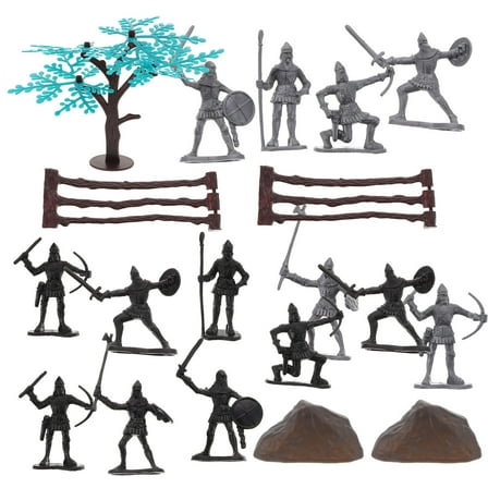 SWETRACE 1 Set Small Soldier Action Figures Assorted Color Style Static Model