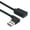 0.3m Bend right, variant on Yihuala L Shaped USB3.0 Extension Cable 90 Degree Connector 5Gbps Adapter Cord for Desktops Laptops and Peripheraled Devices
