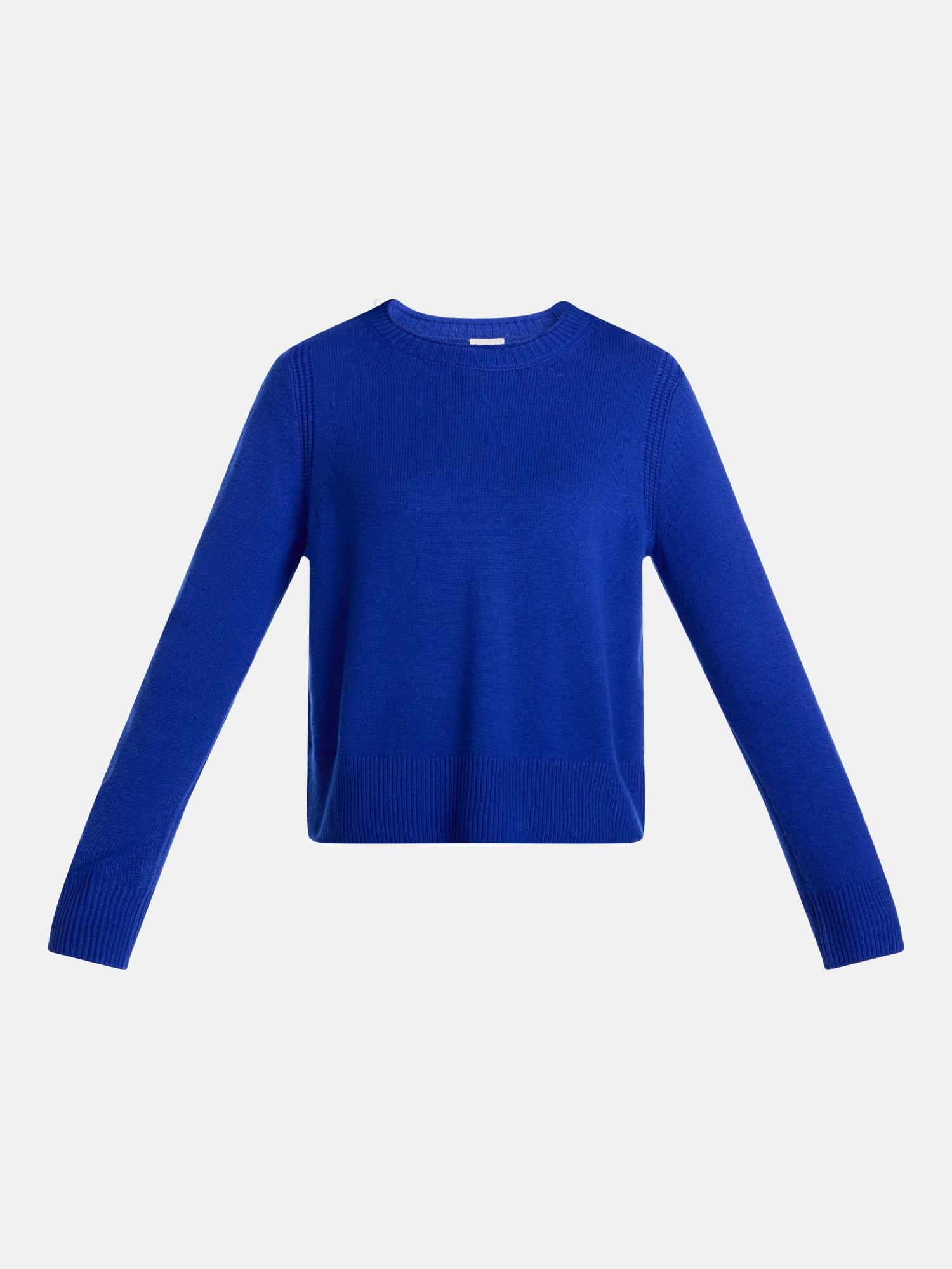 Scenario Women's and Women's Plus Cozy Crewneck Sweater with Long Sleeves, Sizes XS-4X