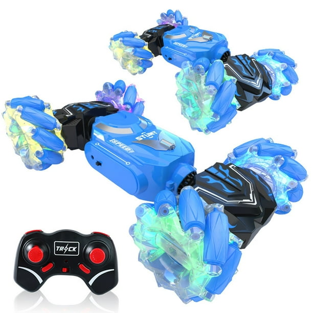 Juguetes Para Niño Juguetes de coches acrobáticos para niños de 6 a 12 años: coche de control remoto 4x4 con control remoto, sensor de gestos, coche giratorio con luces. Juguetes Para Bebe 1 Año