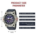 thumbnail image 4 of A ALPS Men’s Digital Analog Watches Military Sport Outdoor Wristwatch Waterproof Wristwatch Gift for Man, 4 of 6