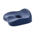thumbnail image 3 of Cojín de espuma viscoelástica para asiento, cojín ergonómico antideslizante para silla de oficina, para sillas de comedor, Patio, avión, sofás, coches, 3 of 8