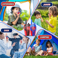 thumbnail image 5 of Spider Walkie Talkie Para Niños Radio Juguete Belug, Rojo Azul, 5 of 5