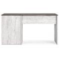thumbnail image 5 of Signature Design by Ashley Shawburn 54" Farmhouse Home Office Desk, White/Charcoal Gray, 5 of 9