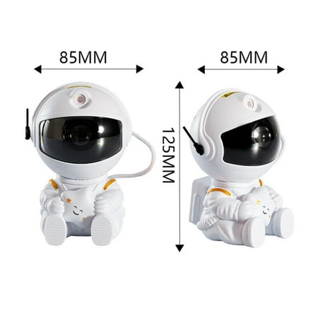 

FPWNGL LED Star Projector Night Light Astronaut Lamp for Bedroom Decor - Birthday Gift