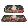 thumbnail image 2 of Pzuqiu 2-Piece Christmas Santa Golf Cart Seat Covers - Breathable Washable Stretch Protector Set for Golf Cart, Holiday Gift for Golf Lovers, 2 of 10