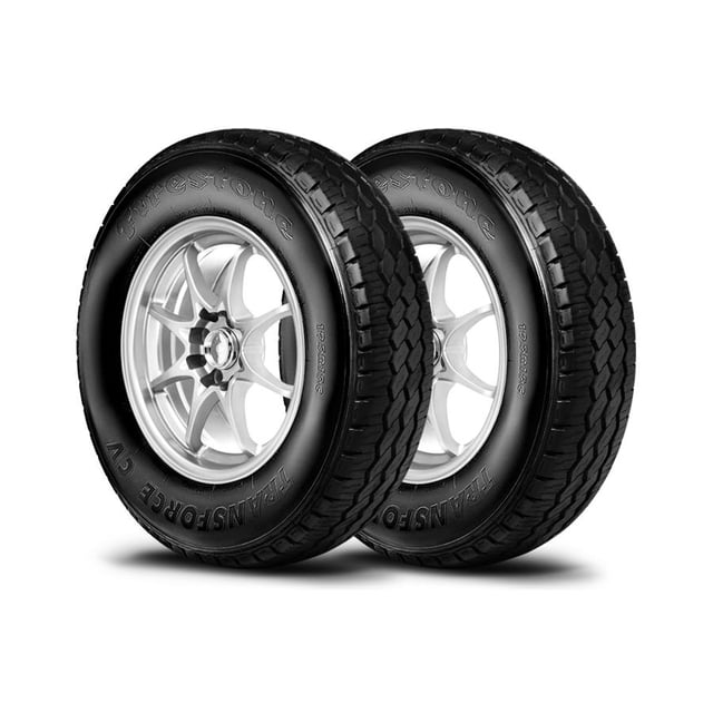 KIT 2 LLANTAS Firestone 195R14C 106/104R TRANSFORCE CV