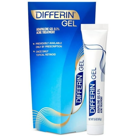 2 Pack - Differin Adapalene Gel 0.1% Acne Treatment 1.60 oz