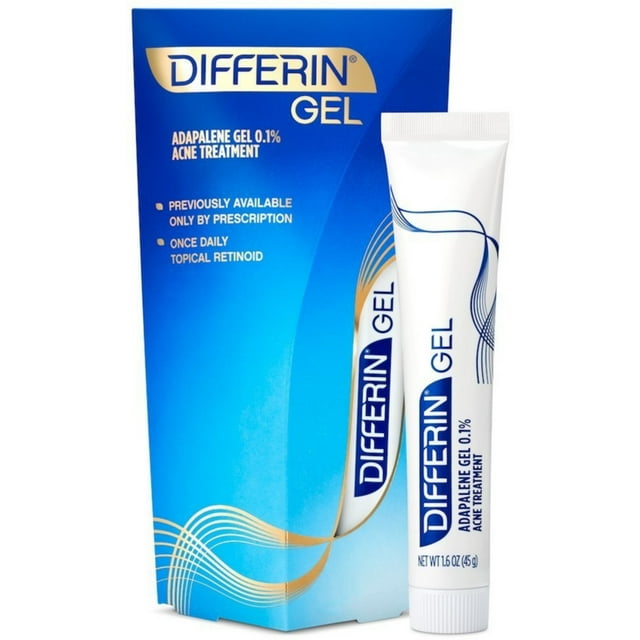 3 Pack - Differin Adapalene Gel 0.1% Acne Treatment 1.60 oz