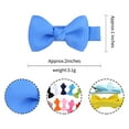 thumbnail image 7 of Mini Hair Clips Fully Lined Hair Pins Tiny 2in Hair Bows for Barrettes for Fine Hair 50 PCS, 7 of 7