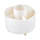 thumbnail image 1 of Caja Almacenamiento Cosméticos Estante Almacenamiento Giratorio Estante Almacenamiento Tubo Almacenamiento Pinceles Maquillaje (blanco) Blanco, 1 of 8