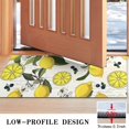 thumbnail image 3 of Yellow Lemon Fruit Berries Beige Pattern Door Rugs,Washable Non Slip Door Mats Indoor,Decorative Door Mats,Entry Mat Indoor for Entrance,Bedroom,Kitchen,Bathroom,17"x30", 3 of 6