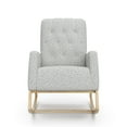 thumbnail image 5 of Storkcraft Northern Lights Infant Rocking Chair, Natural/Salt and Pepper Boucle, 5 of 7