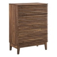 thumbnail image 1 of Pemberly Row Modern / Contemporary Wood Chest in Walnut Finish, 1 of 8