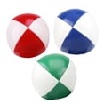 thumbnail image 2 of EeaseMX 3 pelotas de acrobacia de PU para hacer malabares, divertidas y con costuras finas, pelotas interactivas para niños, surtidas., 2 of 7
