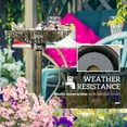 thumbnail image 5 of ZephyPaws 32"Pedestal Freestanding Bird Bath Feeder for Outdoor Garden Yard Patio Decor,Brown, 5 of 7