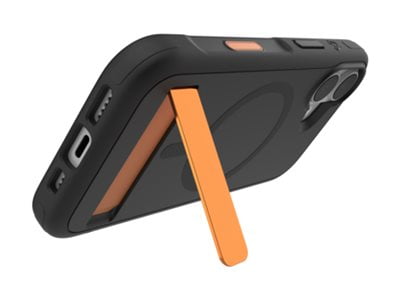 ZAGG Sedona Snap - Back cover for cell phone - with kickstand - MagSafe compatibility - graphene - flood black - for Apple iPhone 17