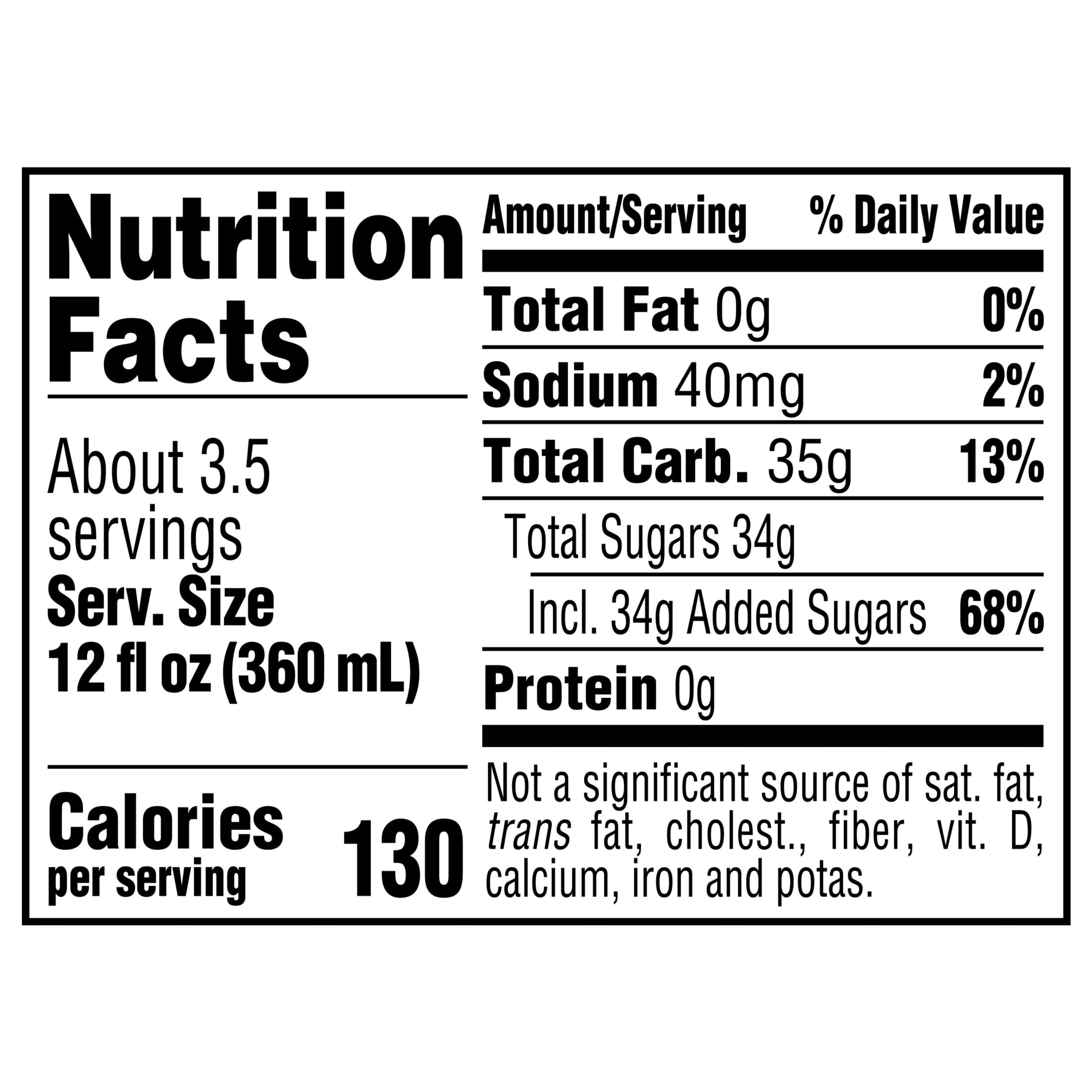 Seagram's Ginger Ale Soda Pop Bottle, 1.25 Liters