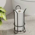 thumbnail image 5 of Steadline Freestanding Metal Towel Holder - Open Top Bathroom Organizer With Space Efficient Design For Small Space Solutions And Apartment Living With Durable Construction And Easy Paper Access, 5 of 6