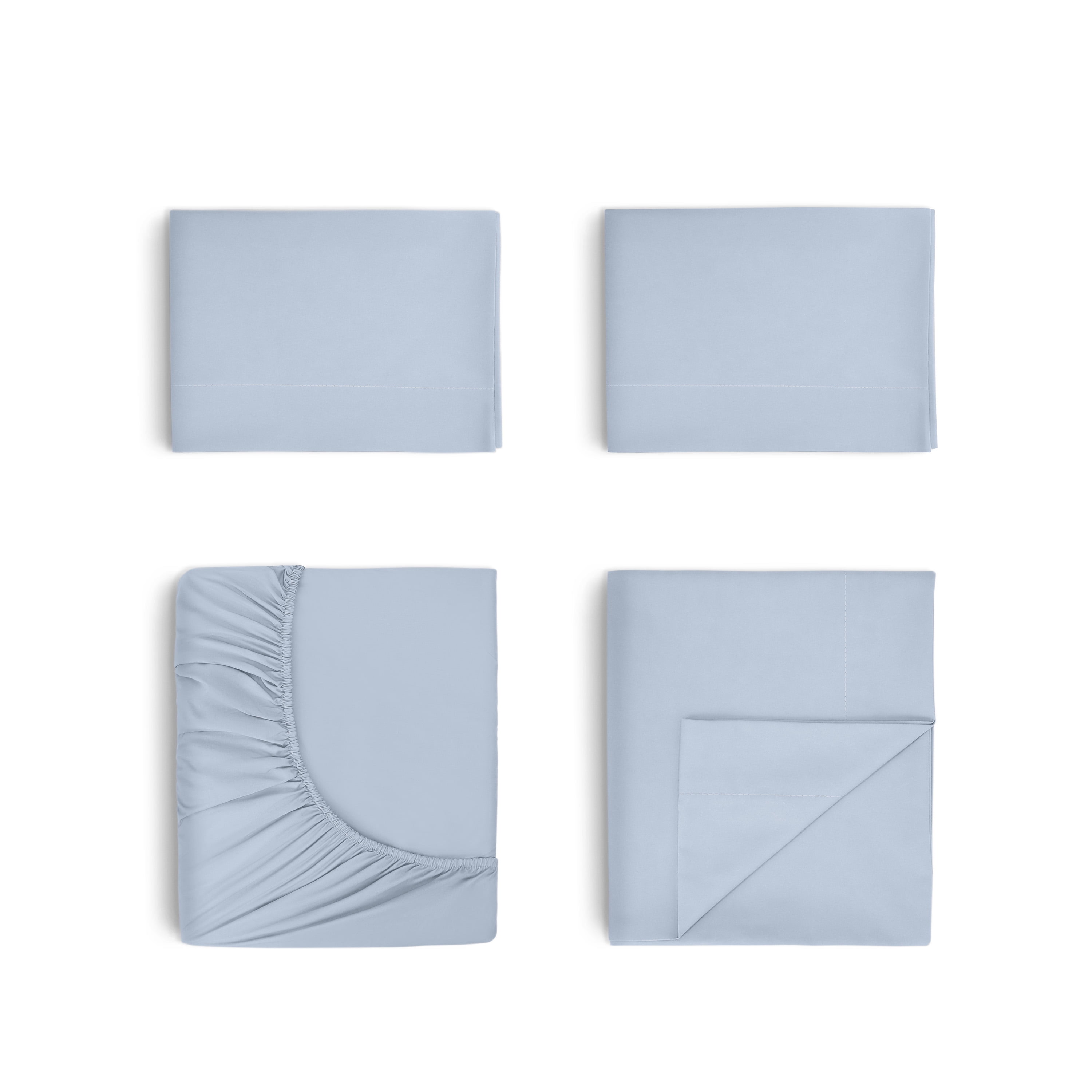 Martex Restore Cooling Bed Sheet Set, Queen, Blue
