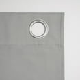 thumbnail image 4 of Sun Zero Riley Kids Bedroom Blackout Grommet Curtain Panel, 40" x 84" in Silver Gray, 4 of 7