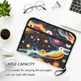 thumbnail image 6 of Organ Folder 14.2 x 0.8 x 10.6 Inches 13 Separate Pockets A4 Size Documents Folder A Sort Storage File Manager For The Home Office Galaxy Seamless, 6 of 7