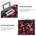thumbnail image 3 of Honeii Various pink and red Bow knots Elastic Luggage Cover, featuring double-sided printing, is the ideal companion for travel, business trips, and daily use(not included suitcase )-X-Large, 3 of 7