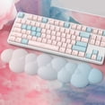 thumbnail image 1 of Reposamuñecas Para Teclado Cotton Cloud Gaming Keyboard Wrist Pad Antideslizante Ergonómico Para Computadora Portátil Home Office Sywqhk Para estrenar, 1 of 3