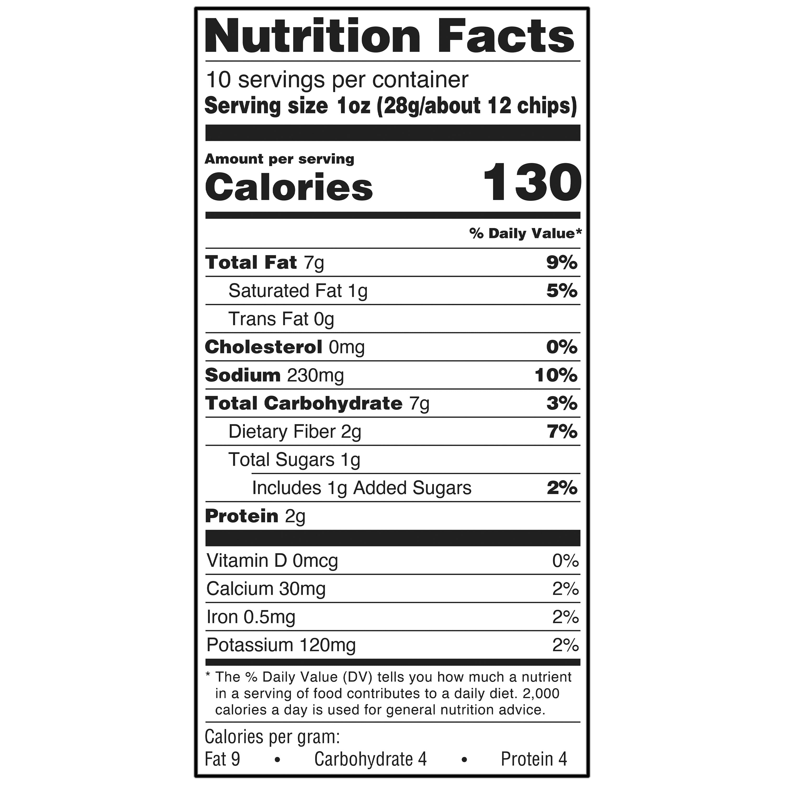 (4 pack) bettergoods Finely Ground Cassava Flour Hatch Chile Tortilla Chips, 10 oz