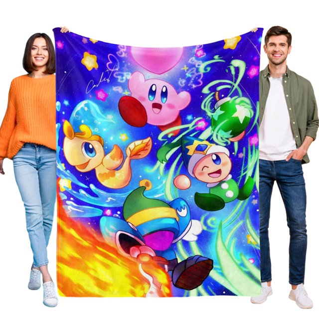 Kirby anti-pilling, suave, ligera, esponjosa y acogedora de lujo para hogar y cocina – Perfecta para niños y adultos,70X110cm