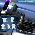 thumbnail image 4 of Soporte para teléfono de coche JCTRIWAY para montaje en enchufe y ventilación, 4 of 7